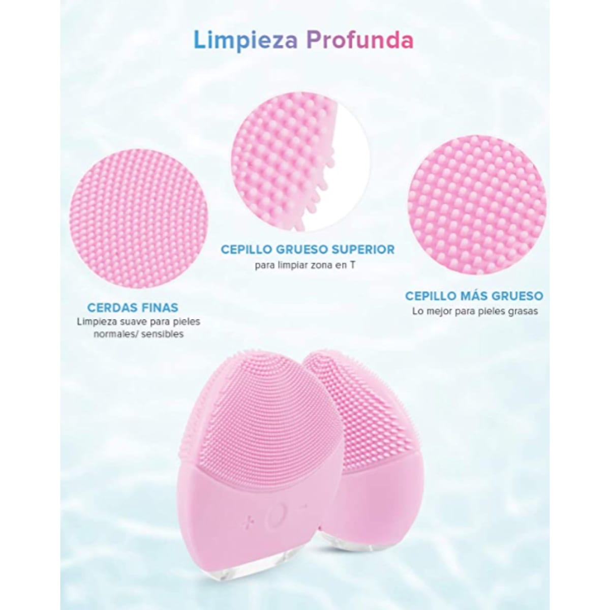 LIMPIADOR Y MASAJEADOR FACIAL POR ULTRASONIDO