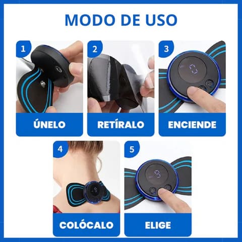MINI MASAJEADOR ELÉCTRICO ESTIMULANTE