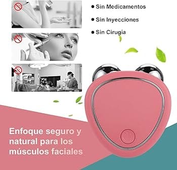 MASAJEADOR FACIAL CON MICROCORRIENTE