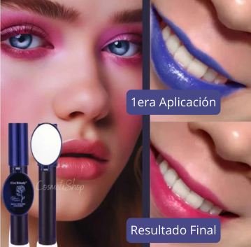 LABIAL MAGICO AZUL CAMBIA DE COLOR