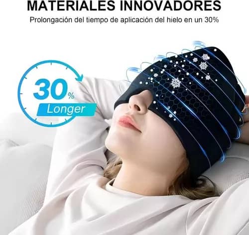 GORRO GEL ALIVIA DOLOR MIGRAÑA