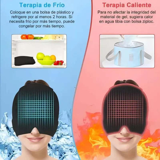 GORRO GEL ALIVIA DOLOR MIGRAÑA
