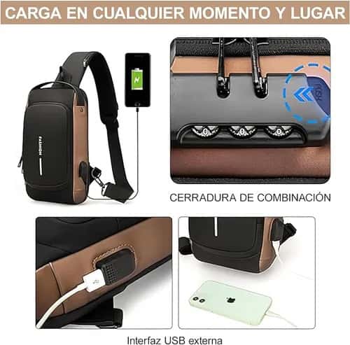 MOCHILA ANTIRROBO UNISEX
